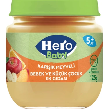 Hero Baby Karışık Meyve Püreli Kavanoz Mama