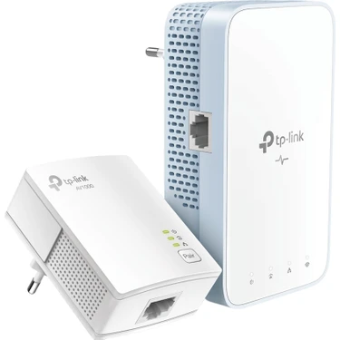 TP-Link TL-WPA7517 KIT | Powerline Adaptör | AV1000 & AC750 Mbps Hız | Kolay Kurulum | Gigabit Port
