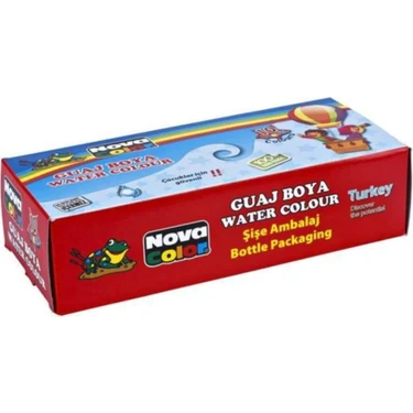 Nova Color Guaj Boya 10 Renk X 30 Cc.