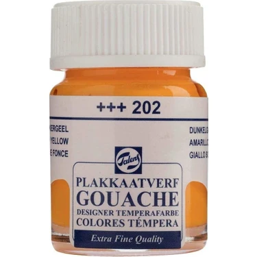 Talens Guaj Boya 16 ml Deep Yellow Koyu Sarı