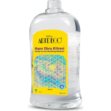 Artdeco Ebru Boyası Sıvı Kitre 1000