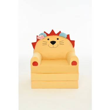Pufu Toys Portatif, Yıkanabilir, Katlanabilir Peluş Çocuk Koltuğu 120