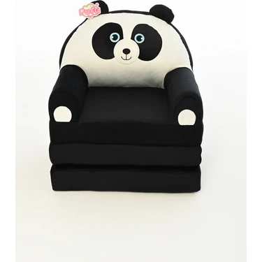 Pufu Toys Portatif, Yıkanabilir, Katlanabilir Peluş Çocuk Koltuğu 120