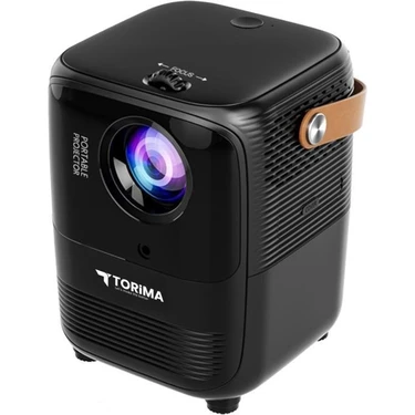 Torima Projeksiyon Cihazı Taşınabilir Ev Sineması 4K 1080P Bluetooth Android Akıllı Projektör T11