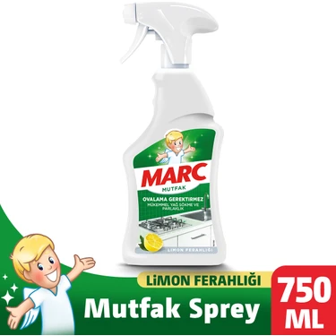 Marc Mutfak Temizleyici Yağ Çözücü Sprey 750