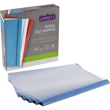 Lamiess 15 mm Isısal Cilt Kapağı Mavi 50