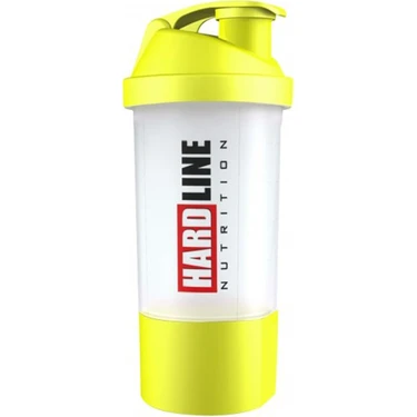 Hardline Nutrition Shaker Sarı 600