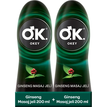 Okey Masaj Jeli  Ginseng  Jel
