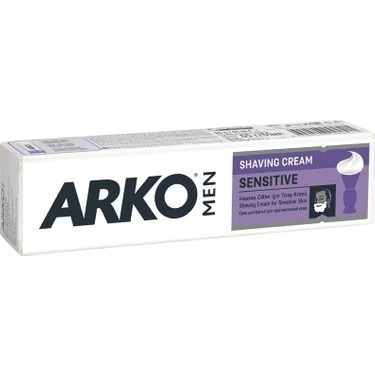 Arko Men Sensitive Tıraş Kremi 86ml Hassas Ciltler İçin Özel Formül