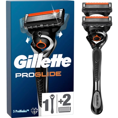Gillette Fusion ProGlide FlexBall Tıraş Makinesi + 2 Yedek Tıraş