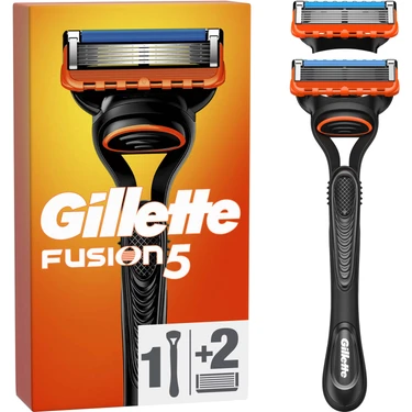 Gillette Fusion Tıraş Makinesi + 2 Yedek Tıraş
