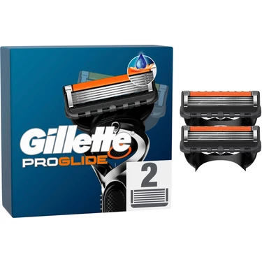 Gillette Fusion Proglide 5 Bıçaklı Tıraş Ürünü 2'li Paket Hassas Cilt Dostu Erkekler