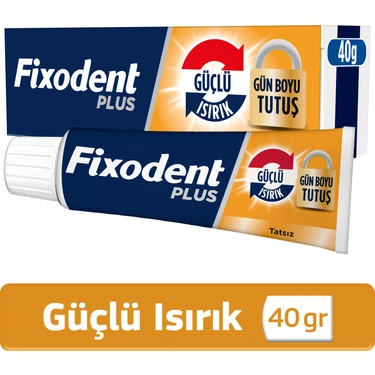 Fixodent Plus En İyi Tutuş Diş Protez Yapıştırıcı Krem 40