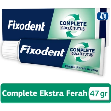 Fixodent Complete Ekstra Ferah Diş Protezi Yapıştırıcı Krem