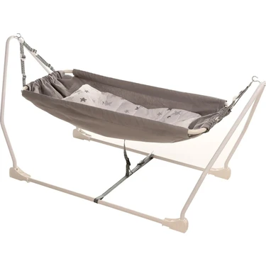 Holmen Gri Katlanabilir Bebek Hamağı Ergonomik Tasarım Ve Kolay Kurulum 120 cm