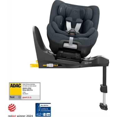 MaxiCosi Mica 360 Pro İSize Dünyanın İlk Kızaklı, Araç Dışına Çıkabilen İsofix'Li 360 Dönebilir