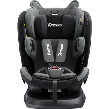 Yoyko Bear 360 ° Dönebilir Yatabilir İSize 036 Kg Oto Koltuğu Isofıx/Sıp/Latch