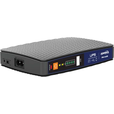 Powerful PM-4400 8000 mAH Lityum Pil Modem Ups Kesintisiz Güç Kaynağı ( 5-6 saat beslemeli