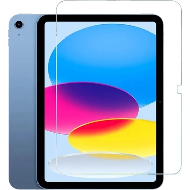 Z-Mobile iPad 10. Nesil 11. Nesil A16 2022 - 2025 10.9" Uyumlu Ekran Koruyucu Temperli Cam Ekran