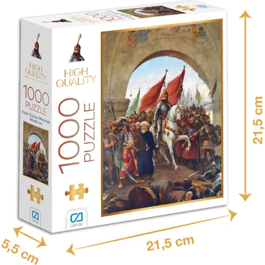 Ca Games Fatih Sultan Mehmet -  1000 Parçalı Puzzle  - 48 x 68