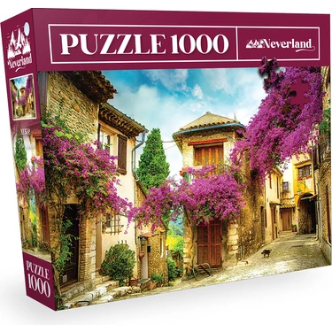 Neverland Provence 1000 Parça Puzzle Huzurlu Tasarım ve Dayanıklı Malzeme ile 48 x 68