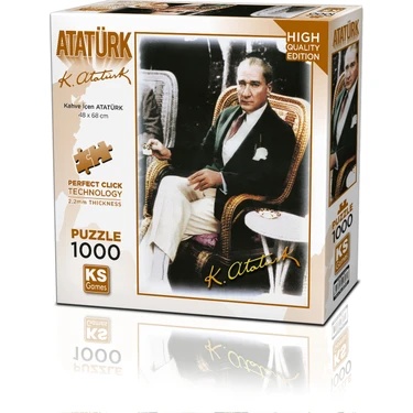 KS Games Kahve Içen Atatürk 1000 Parça