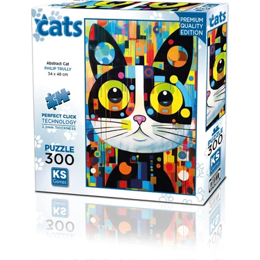 Ks Games Abstract Cat 300 Parça