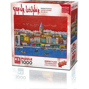 KS Games Istanbul Kırmızısı 1000 Parça