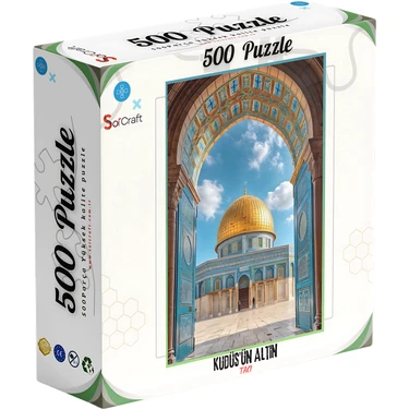 Soi Craft 500 Parça Puzzle Kudüs’ün Altın