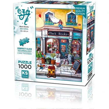 Ks Puzzle 20852 Puzzle 1000 Black