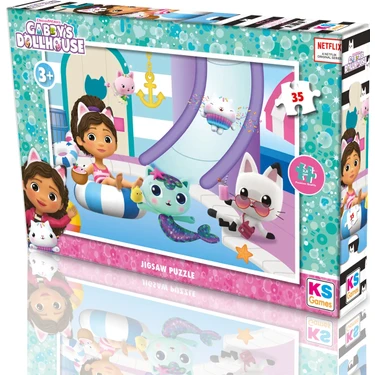 KS Games Gabby's Dollhouse 35 Parça