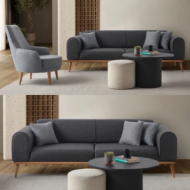 Edsy Home Rebull 3+1 Koltuk Takımı