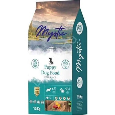 Mystic Az Tahıllı Yavru Köpek Maması Kuzu