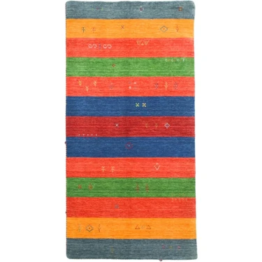 Kilim Co. Lori Yünden El Dokuma Çizlili Halı 100X193 cm (1.93