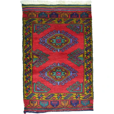 Kilim Co. Yünden El Dokuma Konya Yastık Halısı 56X83 cm (0.46