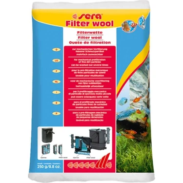 Sera Akvaryum Filtre Elyafı 250
