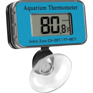 Hatfon Elektronik Hatfon Akvaryum Termometresi AT-1 -50° / +70° LCD Dijital Ekran Su Geçirmez