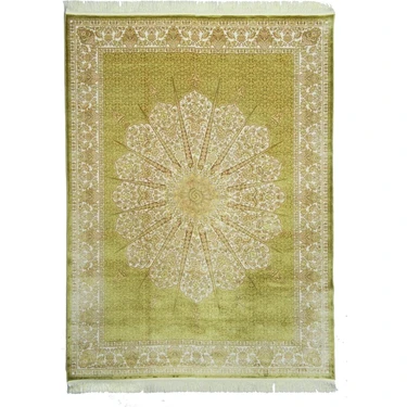 Kilim Co. Geleneksel Desenli Bambu Salon Halısı 160X230 cm (3.68