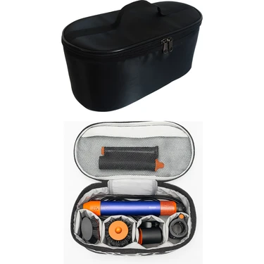 Dys Case Dyscase, Dys Airwrap Çantası ve Tüm Saç Şekillendiriciler Için Özel Bölmeli Extra