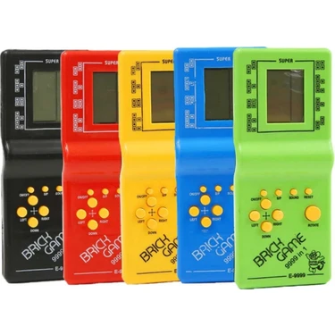 fftek (Sepette Renk belirtebilirsiniz) Tetris Nostaljik Atari Tetris El Atarisi Unutulmayan Tetris
