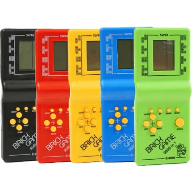 Pi İthalat Tetris - 9999 Oyun - Nostaljik Oyun