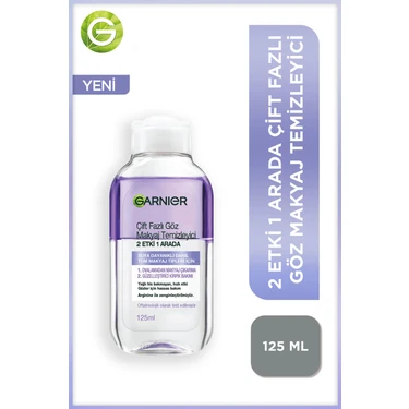 Garnier Çift Fazlı Göz Makyaj Temizleyicisi 2 Etki 1 Arada 125