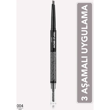 Flormar Triple Brow 3'ü 1 Arada Kremsi Dokulu Kaş Makyaj