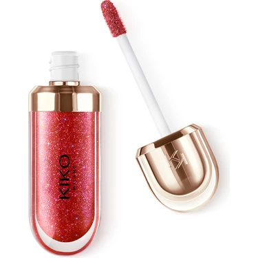 Kiko Milano Dudak Parlatıcısı-3D Hydra Lip Gloss Limited Edition-46 Marvellous Mauve-Besleyici ve