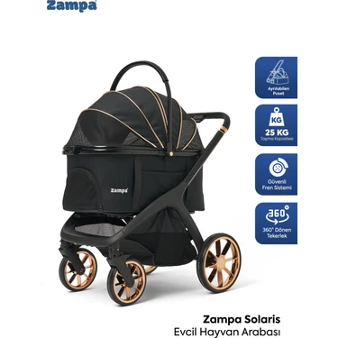 Zampa Solaris Kedi & Köpek Arabası
