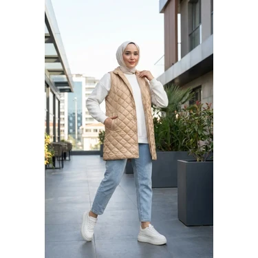 Çıtçıtlı Kapitone Yelek 71150-01
