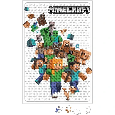 Baskı Dükkanı Minecraft Puzzle 240 Parça