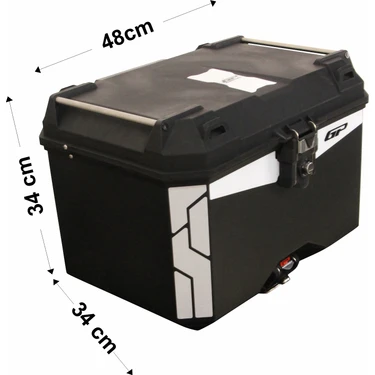 GP Kompozit Universal 45 lt Plastik Motosiklet Çantası