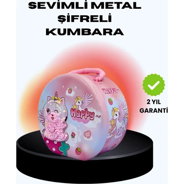 Belle Fusion Mey Ithalat® Mini Çocuk Para Kasası Gizli Saklama ve Birikim