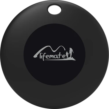Lifemate LifeTag Apple Uyumlu Apple MFI Lisanslı Akıllı Takip Cihazı - Siyah (Sadece Apple ile
